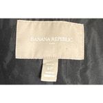 Banana Republic Womens 6 Petite Black One Button Blazer Suit Jacket Coat Preppy Photo 4