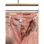 Pilcro NWT Anthropologie Slim Boyfriend Jeans Rose Pink Acid Wash Womens Sz 26 Photo 4