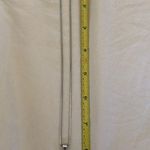 Rhinestone Big Giant Christian Cross Charm Silver Necklace Photo 2