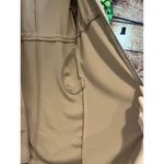 Free People New Full Zip Midi Dress Duster Embellished Cinched Waist Layered Sleeves Med 6/8 Photo 3