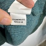 prAna Milana Asymmetrical Wool Snap Button Jacket Green Long Pockets Size M $180 Photo 8