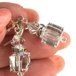 Swavorski Classic Clear Moonlight Swarovski Crystal Earrings Photo 2