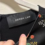 Derek Lam  Black Floral Blouse Photo 2