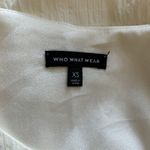 Who What Wear Women's Beige Tier Mini Dress Pullover Ruffle Sleeve XS Photo 6