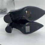 INC International Concepts Paiton Black Croc Embossed Tall Heeled Boots Women 8M Size 6.5 Photo 9