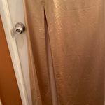 Windsor  Gold Satin stretch Dress Photo 3