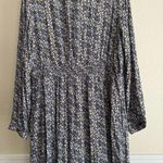 CHAPS Vintage Inspired Navy Floral Midi Dress Romantic Cottage Blue White Modest XL Photo 14