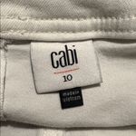 CAbi  #6645 Size 10 White Everyday Skirt Photo 3