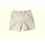 Talbots  Relaxed Chino Shorts Womens Size 4 Khaki Casual Everyday‎ Photo 1