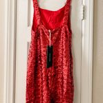 Free People Red sequined mini dress - Holiday Party Dress Photo 1