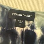 Fifteen Twenty Tie-Dye Fringe Hem Boho Tunic Top Size Small Photo 3