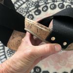 a.n.a Black Wedge Sandals Platforms Cork Womens 8.5 Photo 7