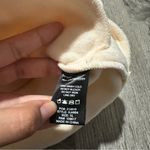 Shinestar Button Up Cream Coat Women’s jacket soft XL collared light yellow forma; Photo 8