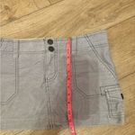 vintage MOSSIMO corduroy grey mini skirt size junior 9 (women 6) Photo 6