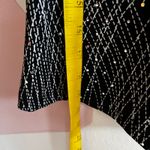 Vintage Black Sequin Top 90s Glam Sparkle Retro‎ Y2K 2000s Small Photo 2