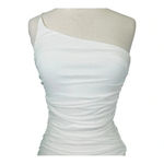 Princess Polly Princess Polly Jocasta Mini Dress White Lower Impact One Shoulder Women Size 2 Photo 4