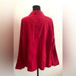 Cato - Women's Red Button-Up Top Size 22 Photo 3