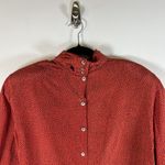 Christian Dior Vintage Seperates Womens Red Polka Dot Silk Top Size 14 Designer Photo 5