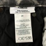 joe's jeans New Leopard Print Raw Hem High Rise Skinny Ankle Jeans Grey Photo 13