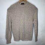 Vintage Oatmeal Wool Blend Sweater Sz Large Photo 4