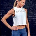 No Bull active muscle tee crop top Rare colors in size xsmall Photo 3