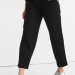 Madewell  ribbed seamed sweatpants black Photo 0