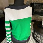 Michael Kors ποΈ 5/$20 MICHAEL Green White Blue Sweater Size XS Photo 2