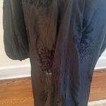 H&M  Black embroidered dress XS Photo 3