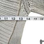 Pennyblack Knitted Cardigan S Beige Cotton Zip Up Sweater Quiet Luxury Italy Tan Photo 5