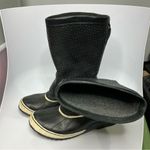  Sorelli tall insulated rain boots‎ black size 12 Photo 3