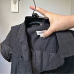 Pact‎ Women's Size medium black The Harbor Short Romper organic cotton shortalls Photo 2