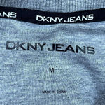 DKNY Jeans cropped sweatshirt with studs Sz M Photo 8