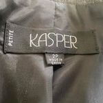Kasper Like new dark gray vintage blazer with satin lining size 2P Photo 5