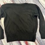Vintage Cristina's Silk/Angora Blend Jeweled Black Sweater Size L Photo 2