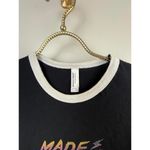 American Apparel Retro Black T-Shirt - Size - Small Photo 2