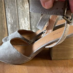 Universal Threads TARGET Universal Thread Suede Megan Ankle Strap Sandals - size 9 Photo 0