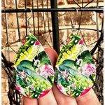 Flamingo Earrings Dangle Hooks New Art Deco Las Vegas Florida Beach Cru… Pink Photo 9