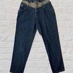 Playboy Vintage 1980s Playmate Two Tone Jeans Photo 0