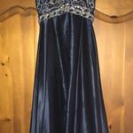 Dancing Queen Navy Two Piece Prom Dress Photo 2