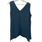 Thalia Sodi  women's black large sleeveless blouse with accents Photo 1