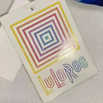 LuLaRoe NWT  Blue Floral Top Sz S/XS US 4 Short Sleeve Classic T Shirt Blouse Photo 7