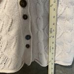 J Jill Cardigan Womens Sz M Hooded Cable Knit Button Light Pink Sweater Soft Size M Photo 6