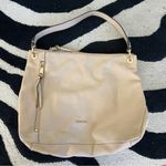 Calvin Klein Tan Leather Large Slouchy Shoulder Bag Photo 0