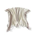 Luxury Women Winter Knitted Scarf Poncho Tan Photo 3