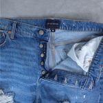 Lucky Brand  Shorts Womens 14/32 Mom High Rise Short Button Fly Stretch Denim Photo 2
