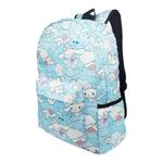 Sanrio Cinnamoroll Blue Cloud Print Backpack – Laptop School Travel Bag – New Photo 3