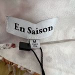 En Saison Presley Midi Dress Tiered Skirt Floral Embroidered M Ruffle Cottage Green Size M Photo 7