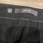Per Se Black Straight Pants with zipper pockets in the front Photo 5