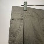 Eileen Fisher Women's size 16 Gray Lightweight Linen Blend Slacks Trousers Pants Photo 3