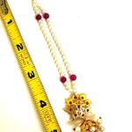 Indian/Pakistani Hyderabadi Jadau Sahara Jhumki Earrings Wedding Bridal Photo 6